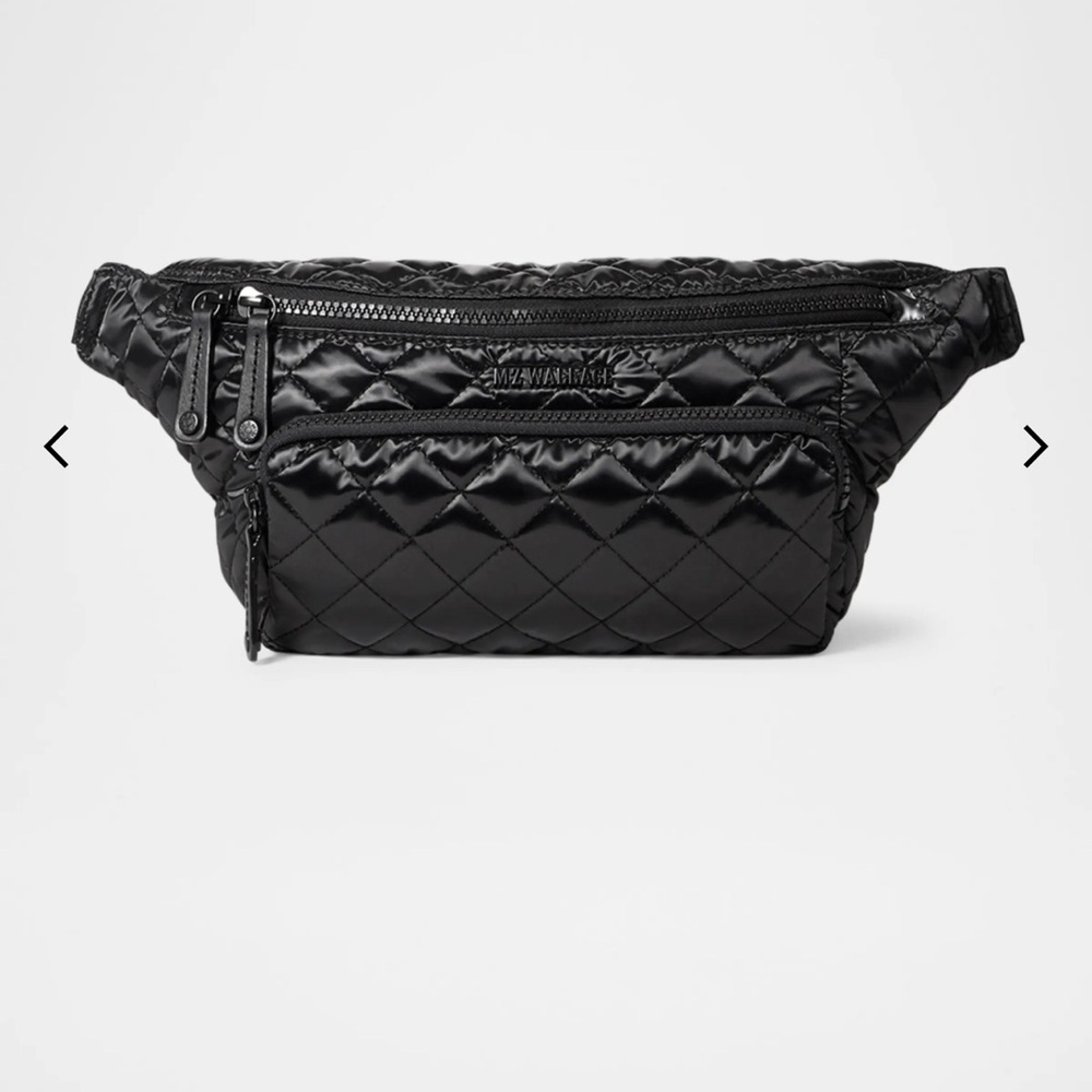 MZ WALLACE
Metro Sling Quilted Belt Bag-Black Liquid